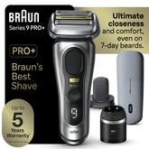 Series 9 PRO+ Electric Shaver with PowerCase, 6-in-1 SmartCare Center, ProComfort Head, 9599cc