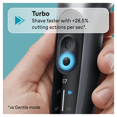 Series 7 Electric Shaver with SmartCare Center, Stubbler, Trimmer, 7185cc