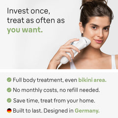 Braun Smart IPL, Silk·expert Pro 3: At Home Alternative to Laser Hair Removal for Women and Men, At-Home Hair Removal System, IPL3020
